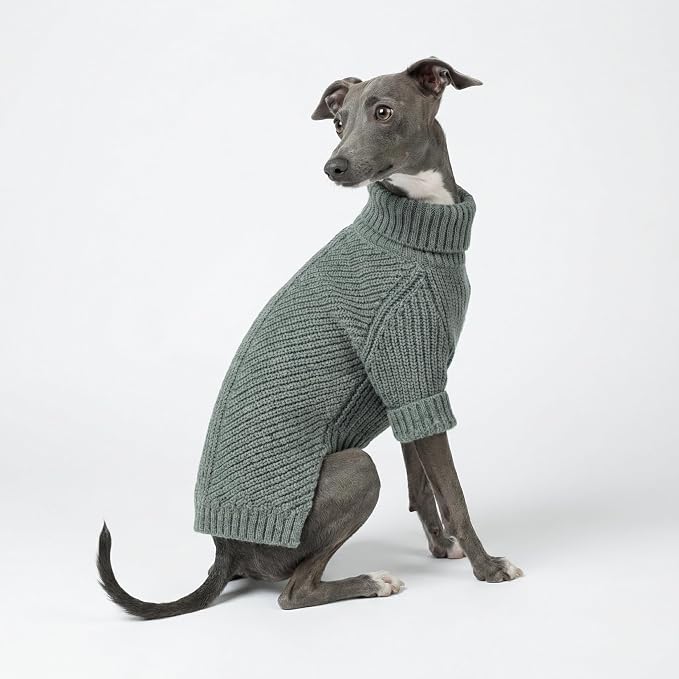 Fitwarm Dog Turtleneck Sweater, Thermal Knitted Pet Coat, Dog Winter Clothes - Image 7