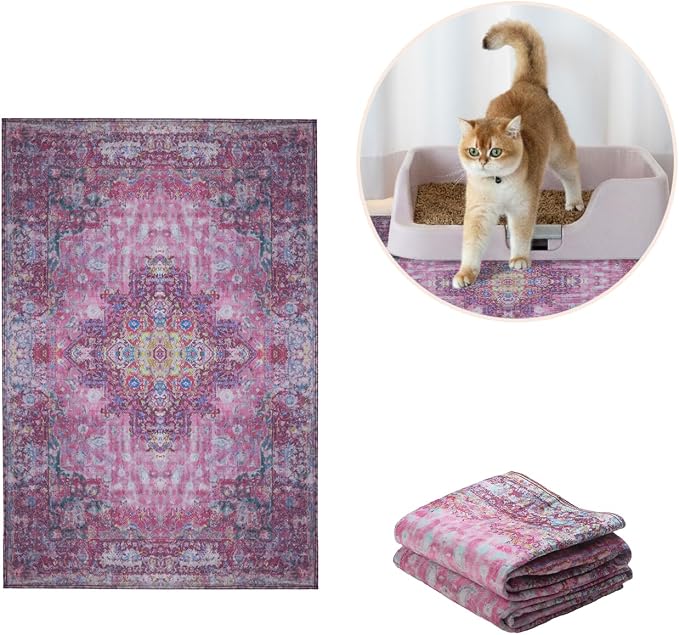 Lovewag Cat Litter Box Mats 2 Pack - Image 2