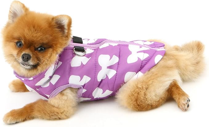 SMALLLEE_LUCKY_STORE Pet Water Resistant Winter Jacket Vest - Image 7