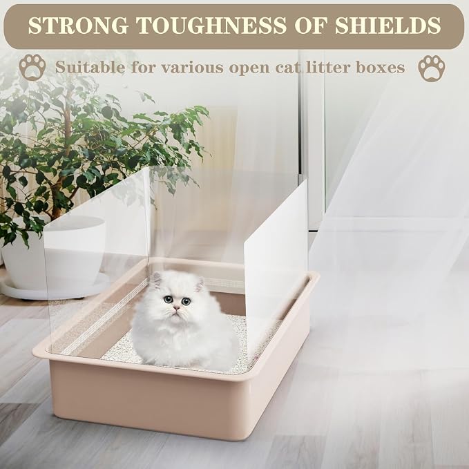 12Pcs Cat Litter Box Pee Shields - Image 5