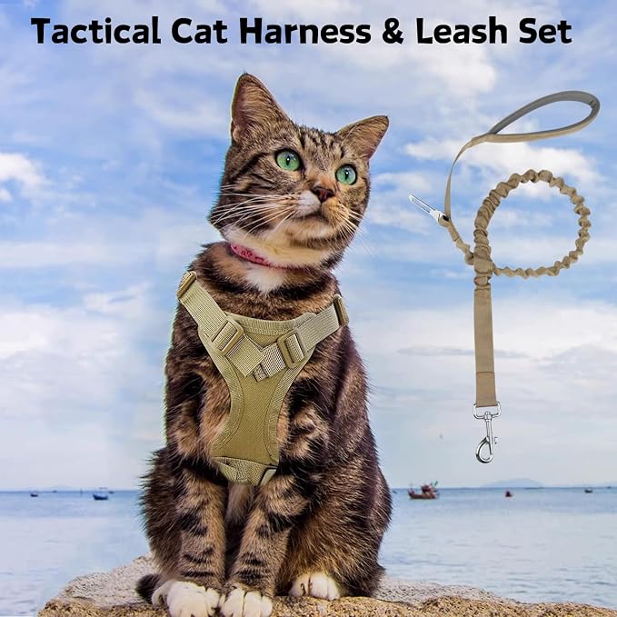 Tactical Cat Harness and Leash Set - Image 5