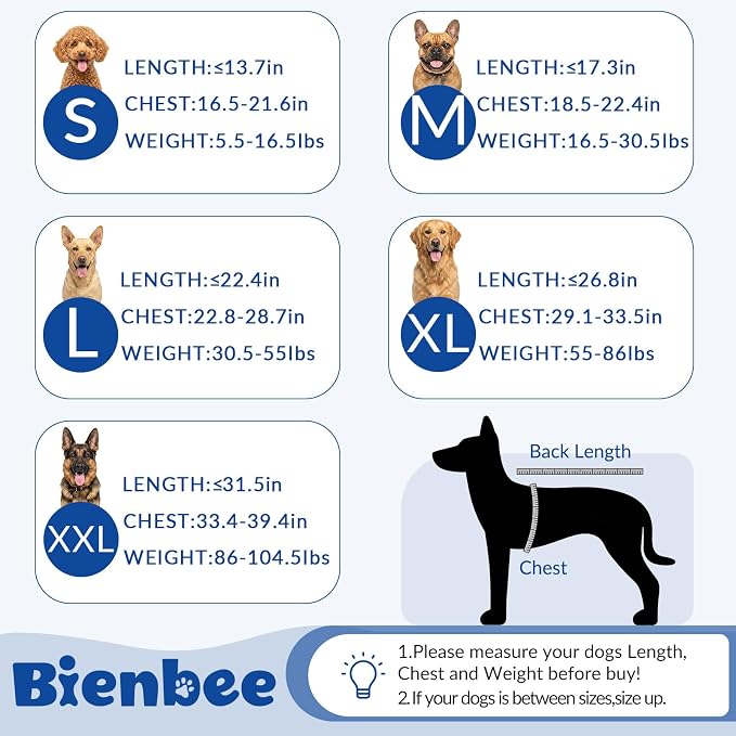 Dog Bathrobe, Super Absorbent for Small to Large Dogs, Dark Blue L - Image 6