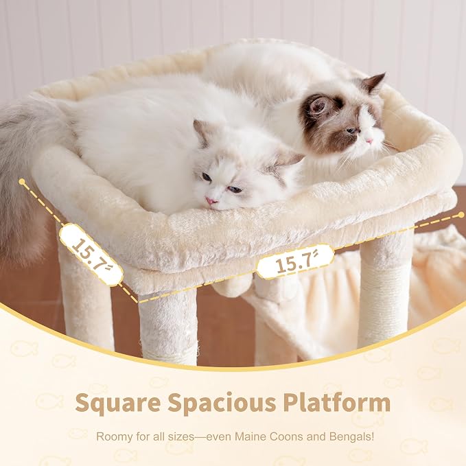 Heybly Heavy Duty Cat Tree, Tower - Image 4