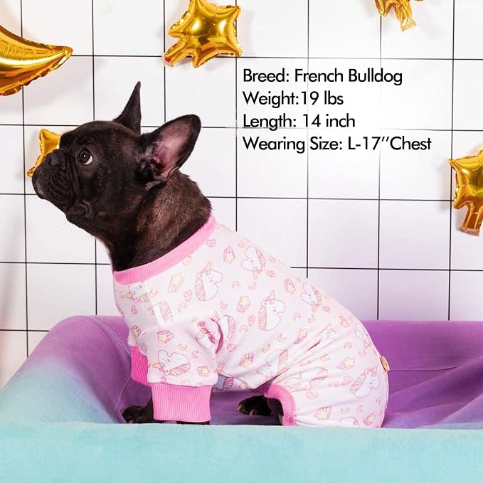 KYEESE Dog Pajamas Velvet Dog Pajamas Medium Sized Dogs Soft Dogs Clothes Pjs - Image 3