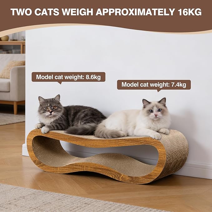 Cat Scratcher, 2-in-1 Cat Scratcher Couch - Image 4