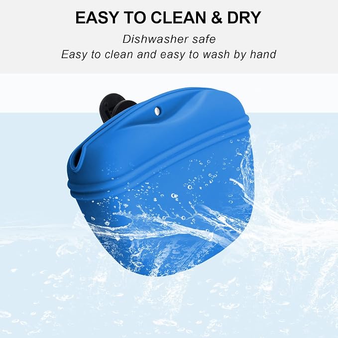 Left&Right Dog Clicker Training Kit, Silicone Dog Training Treat Pouch and Dog - Image 6