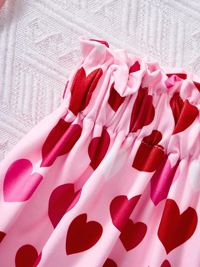 Akyzic Little Girl Skirt Outfit Two Piece Spring Summer Outfit Butterfly Dress - Image 7