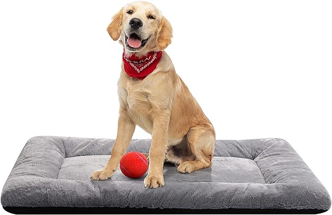 Dog Beds Crate Pad for Medium/Large Dogs Fit Metal, Ultra Soft, Washable & by VERZEY