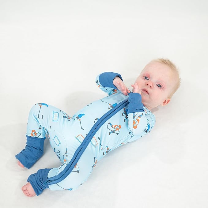 LollyBanks Baby Pajamas, Baby Romper 95% Bamboo Viscose and 5% Spandex - Image 2