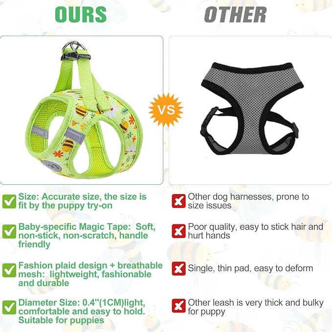 BEAUTYZOO Step in Dog Harness and Leash Set, Reflective Dog Harness No Pull No - Image 5