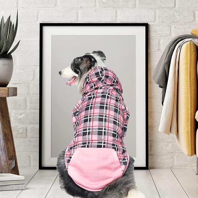 EXPAWLORER Plaid Dog Hoodie - Image 7
