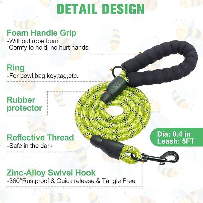 BEAUTYZOO Step in Dog Harness and Leash Set, Reflective Dog Harness No Pull No - Image 4