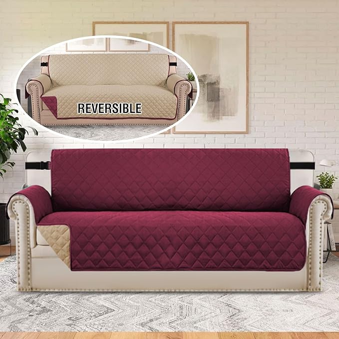 H.VERSAILTEX Sofa Slipcover for Dogs/Cats/Pets Sofa Cover Quilted Furniture - Image 3