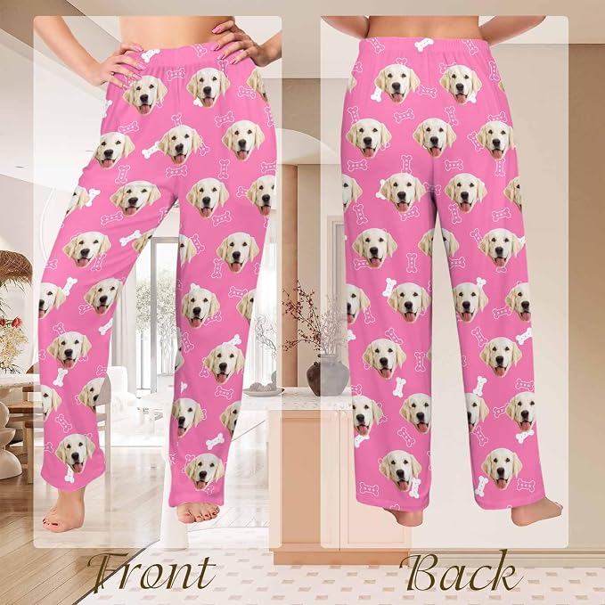 Custom Couple Pajama Pants Sock - Image 5