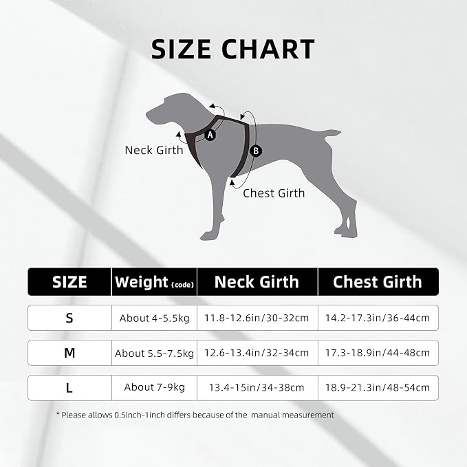 Dog Harness and Leash Set Soft Mesh Breathable Pet Harness Reflective - Image 4