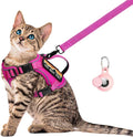 Tactical Cat Harness for Walking, Adjustable Escape Proof Pet Vest for Large Cat by nanappice