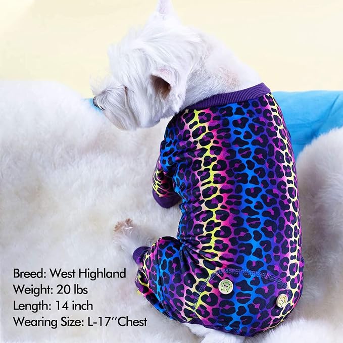 KYEESE Dog Pajamas Velvet Dog Pajamas Medium Sized Dogs Soft Dogs Clothes Pjs - Image 3