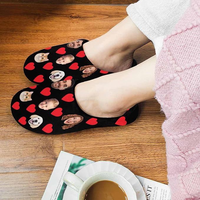 Artsadd Custom Pajamas for Women Men Family, Personalized Face Pjs Pajama Pants - Image 5