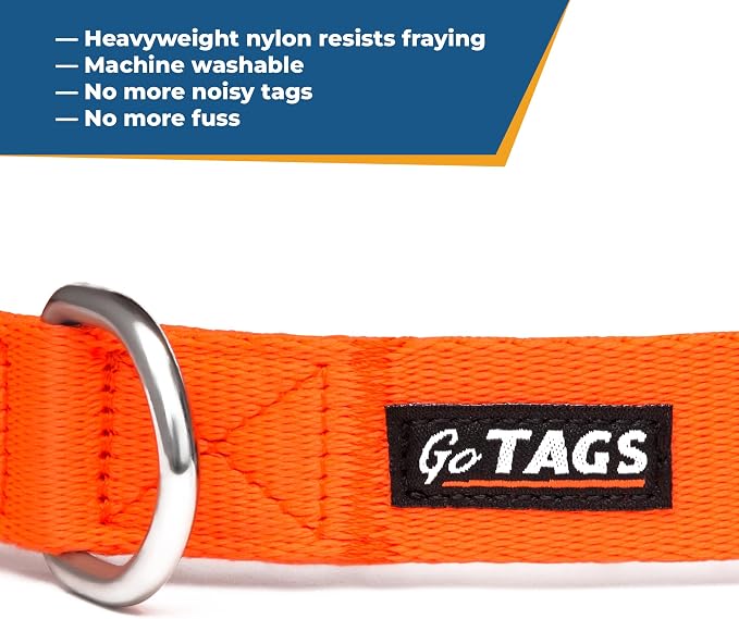GoTags Personalized Dog Collar, Custom Embroidered - Image 7