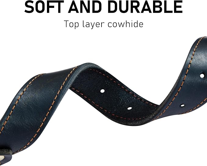 Leather Dog Collar, Heavy Duty, - Image 2