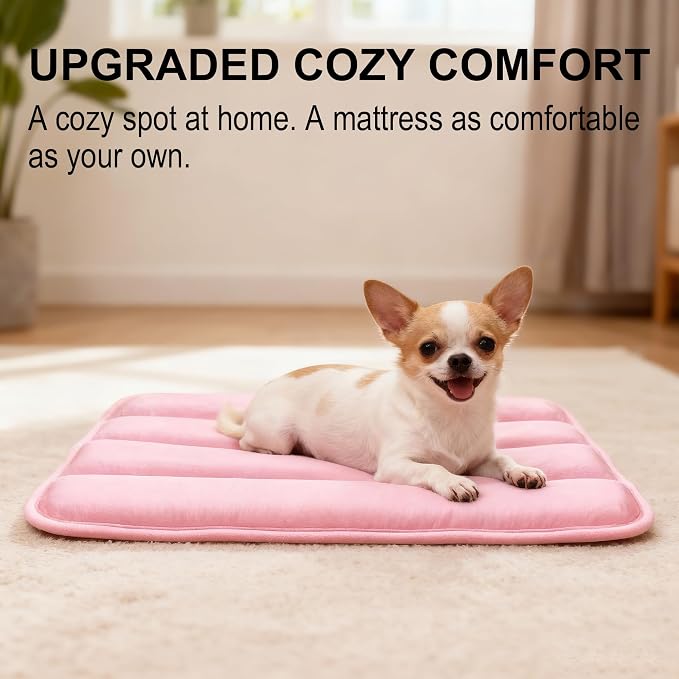 Dog Crate Pad, Ultra Soft & Anti-Slip Kennel Mat, Secure Fit - Image 2