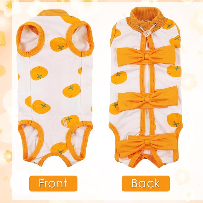 DENTRUN Cat Surgery Recovery Suit Anti Licking Spay Snuggly Vest, Pet Surgical - Image 2