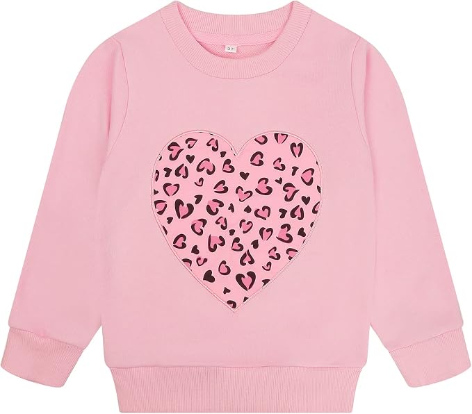 RETSUGO Toddler Baby Girls Sweatshirts Casual Pullover Crewneck Winter Long by RETSUGO