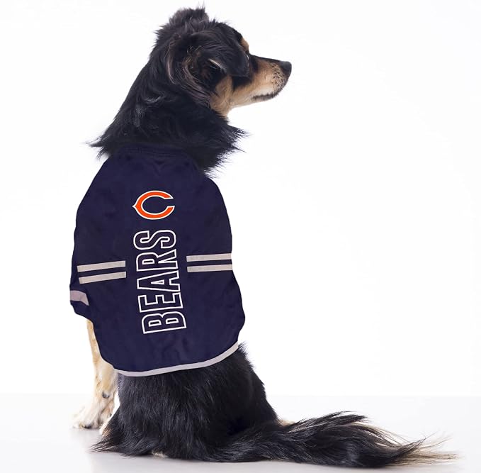 Pets First NFL Chicago Bears Dog T-Shirt, Football Dogs & Cats Shirt - Image 3