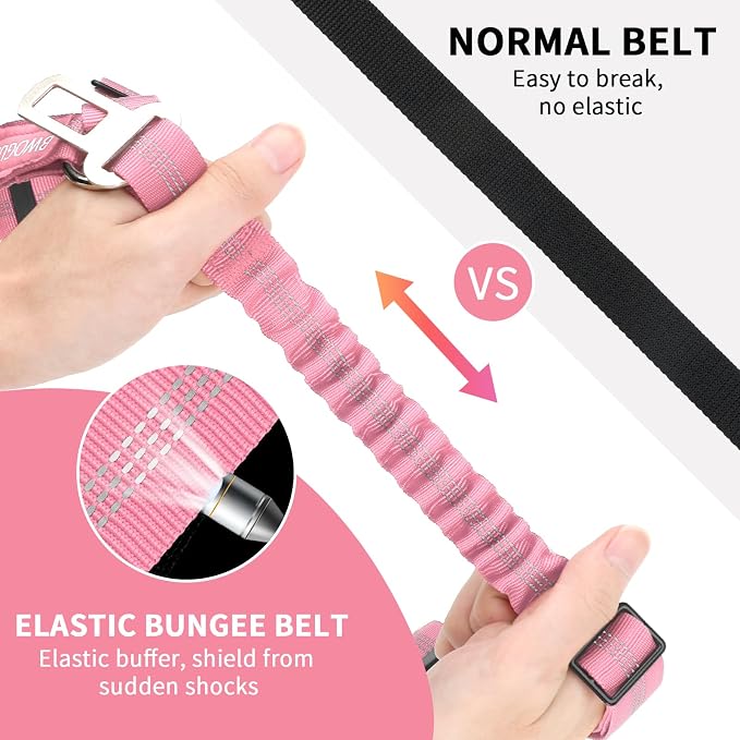 BWOGUE 2 Piece Dog Seat Belt for Car - Image 3