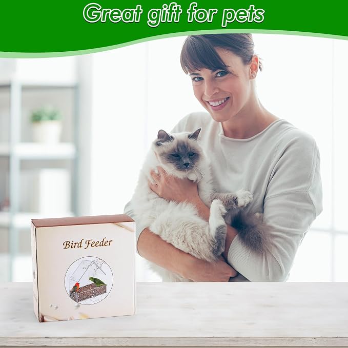 Outdoor Window Bird Feeder for Cats Viewing - Image 5