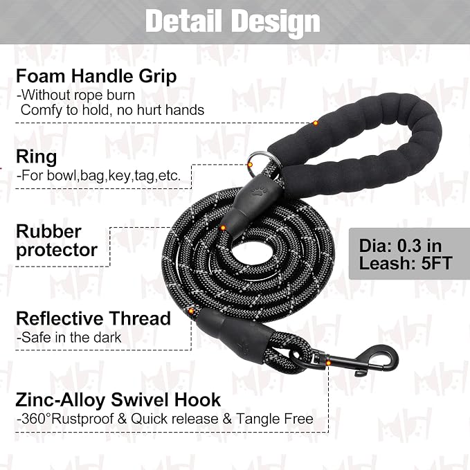 BEAUTYZOO Small Dog Harness and Leash Set, Step in No Choke No Pull Soft Mesh - Image 4