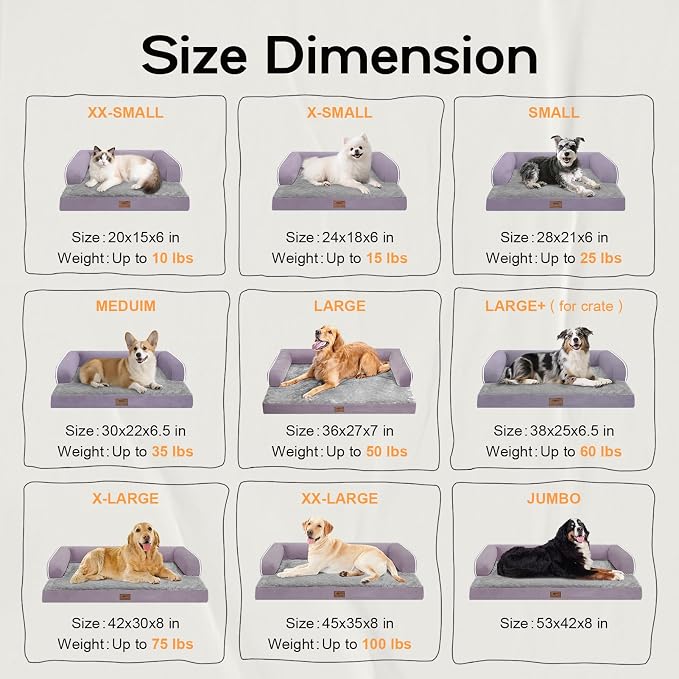 Small Dog Bed Waterproof Orthopedic Dog Beds - Image 2
