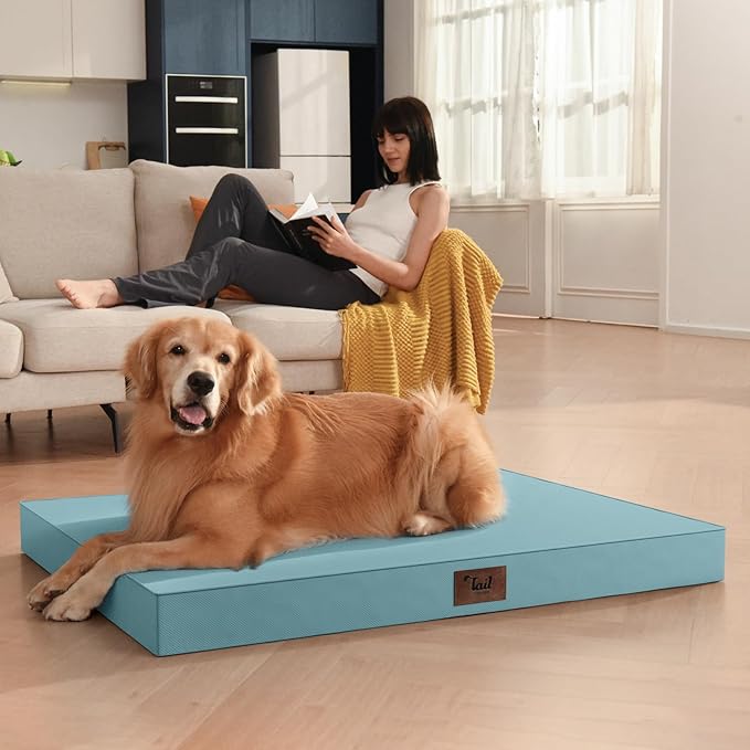 Outdoor Dog Bed for Small Dogs, Waterproof Dog Crate Bed for Medium Dogs Cats - Image 5