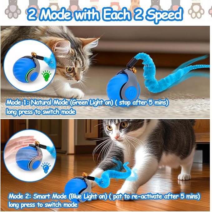 Interactive Cat Toy Ball - Image 2