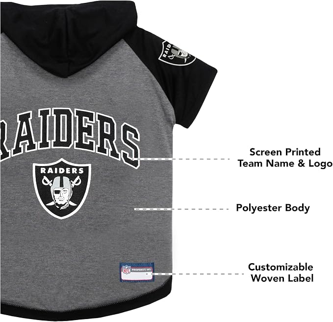 Raiders Hoodie Tee Shirt - Image 5