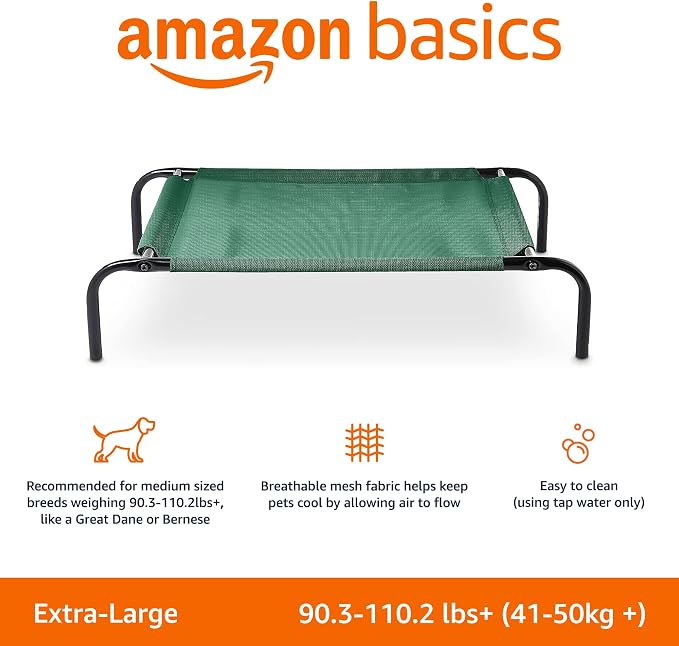 Amazon Basics Cooling Breathable Elevated Dog Bed - Image 2