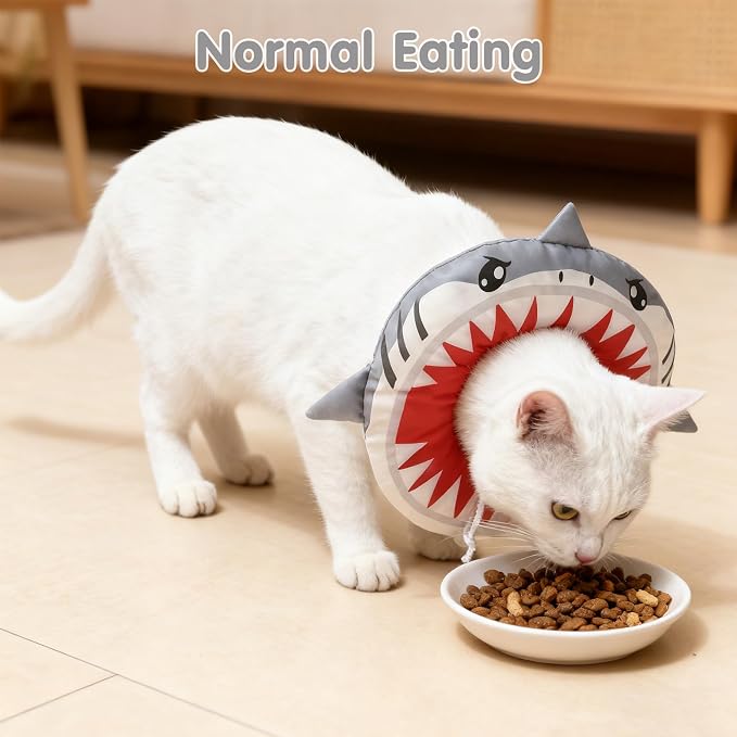 BEAUTYZOO Cat Cone Collar Soft, Cat Donut Recovery Collar after Surgery to Stop - Image 5