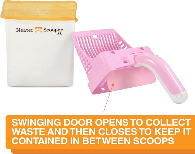 Neater Pet Brands Neater Scooper XL Cat Litter Scoop, 60 Refill Bags – - Image 3