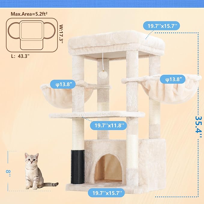Hey-brother Cat Tree Tower - Image 2