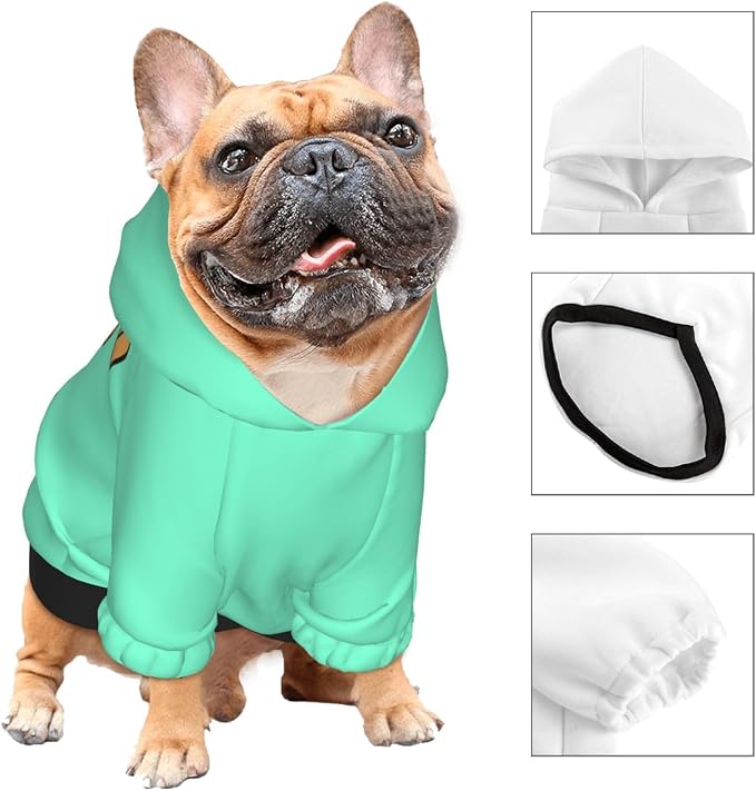 Custom Hoodie for Small Dogs Clothes Pajamas Sweater Personalized Dog Clothes - Image 4