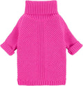 Fitwarm Valentines Dog Turtleneck Sweater, Dog Winter Clothes by Fitwarm