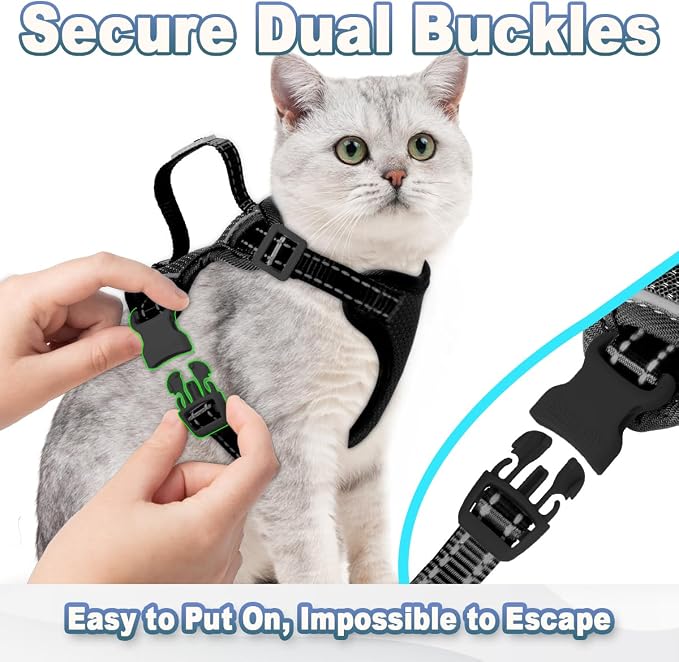 Cat Harness and Leash Set Escape Proof - Image 6