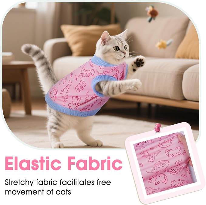 DENTRUN Sleeveless Cat Vest - Image 3