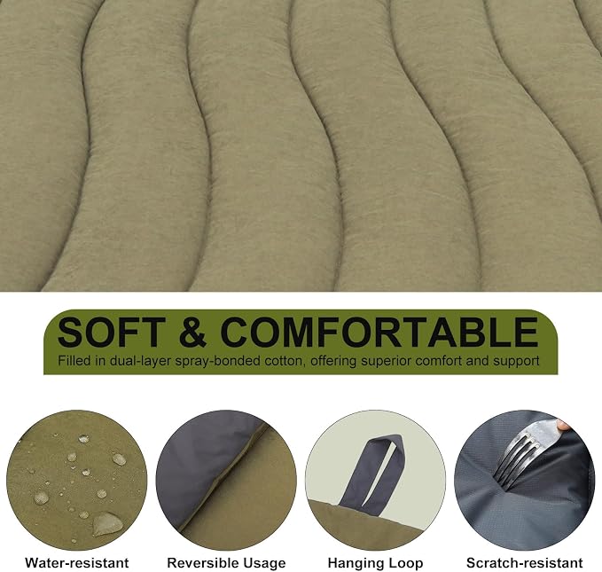 BINGPET Outdoor Travel Dog Bed for Large/Medium Dogs, Portable Waterproof - Image 3