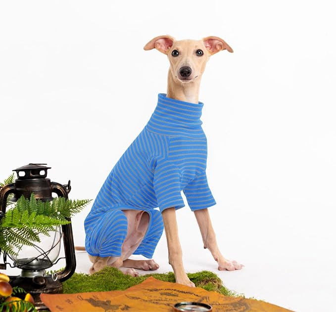Dog Sweaters for Small Dogs Girls Boys, Striped Pet Sweaters for Fall Winter - Image 3