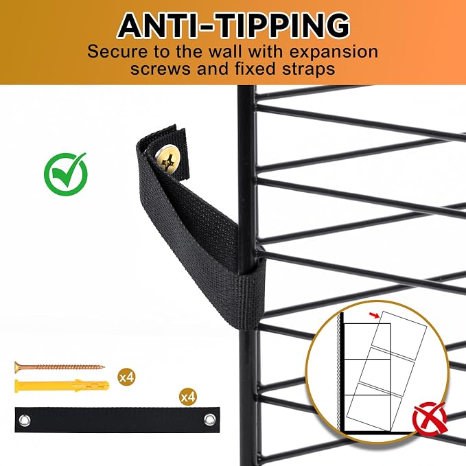 Cat Cage, 3-Tier DIY Catio Cat Enclosures, Detachable Metal Wire Kennel Cats - Image 5