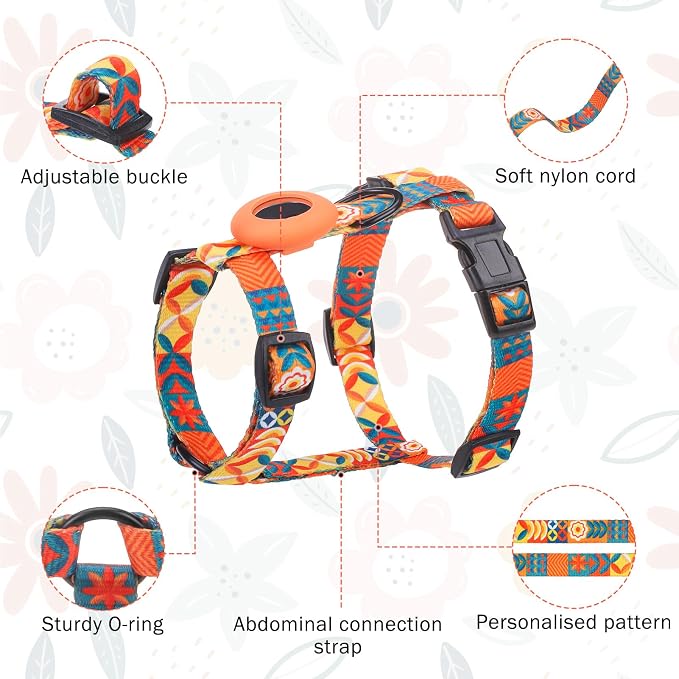 SCENEREAL Cat Harness and Leash Set Escape Proof - Image 4