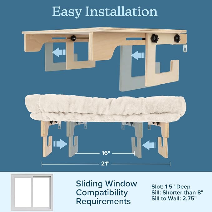 Cat Bed for Window Sill - Image 4
