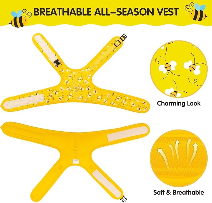 BINGPET Cat Harness with Leash and Collar - Image 3