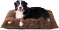EHEYCIGA Fluffy XXL Dog Crate Pad, Plush Faux Fur Crate Bed by EHEYCIGA